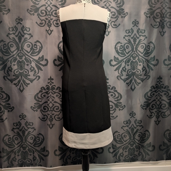 🖤 Liz Lange Black and Off-White Dress, Size Small - Picture 3 of 6